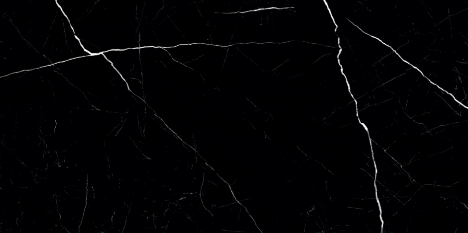Nero Marquina керамогранит черный 60x120 полированный