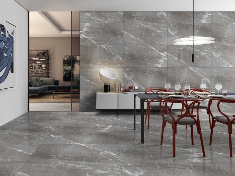 Patara Grigio керамогранит серый 60x120 полированный