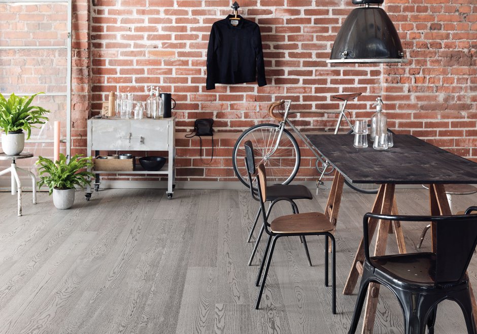 Паркет в стиле лофт