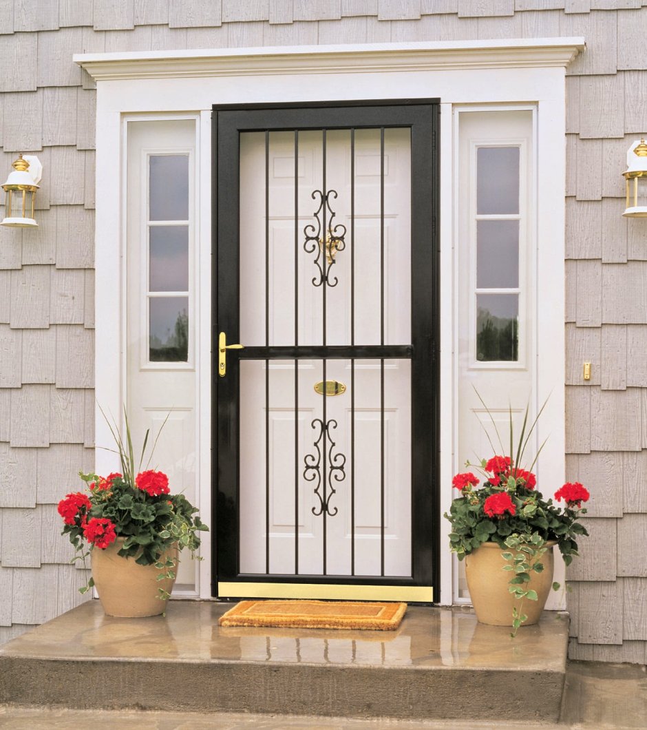 Входная дверь на дачу