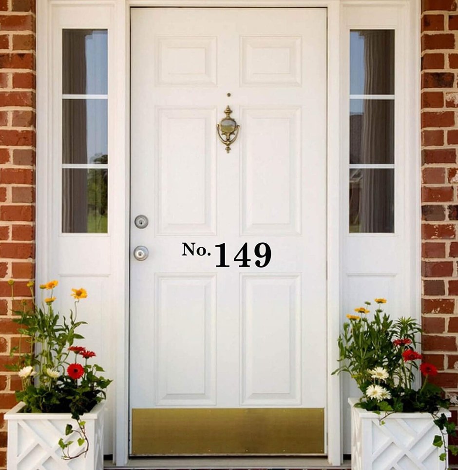 Входные двери в американском стиле