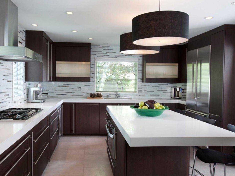 Современный интерьер кухни