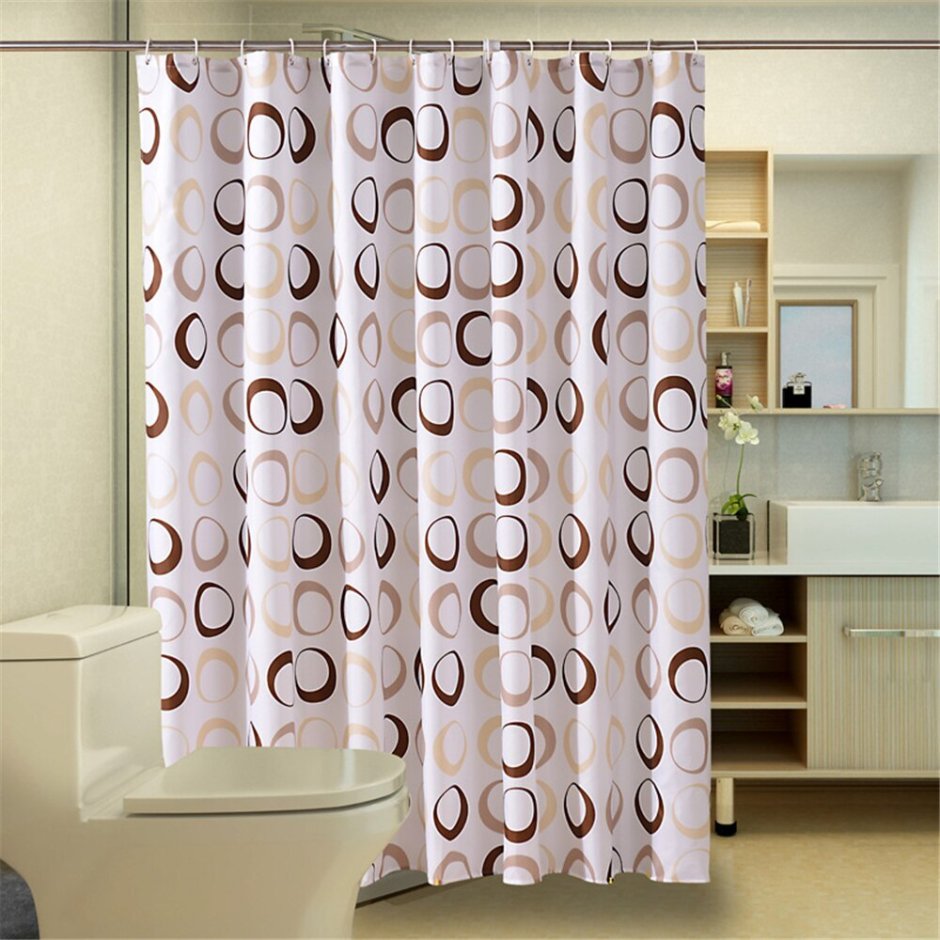 Штора для ванной Bathroom Curtains Confetti