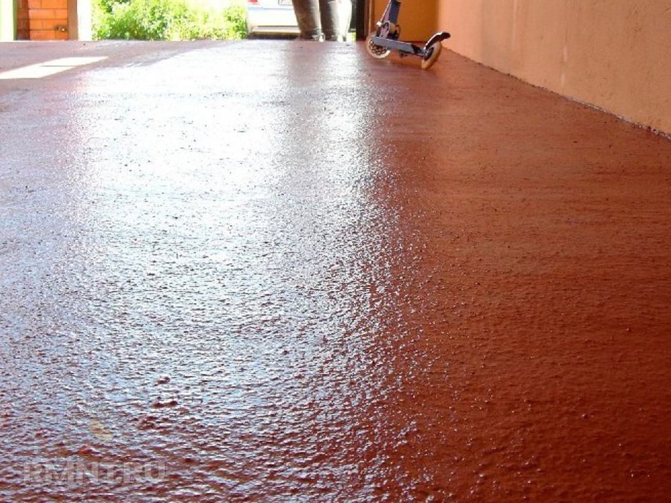 Краска резиновая для бетонного пола
