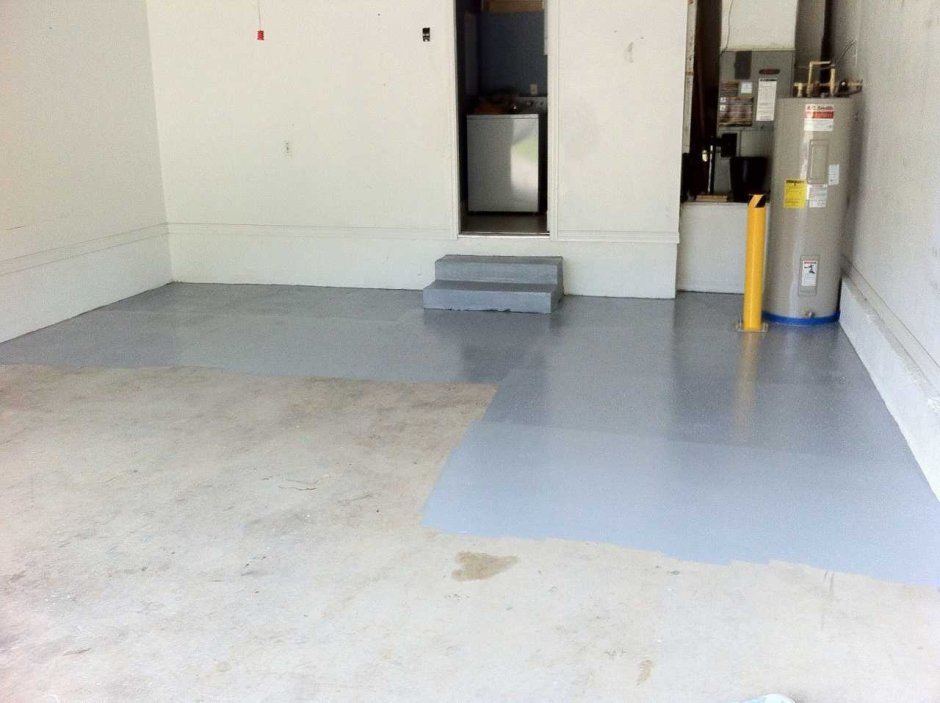 Покрытие для бетонного пола гаража