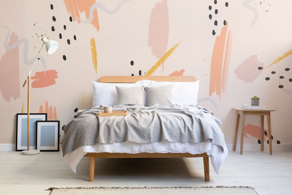 Wallpaper Mural in Bedroom