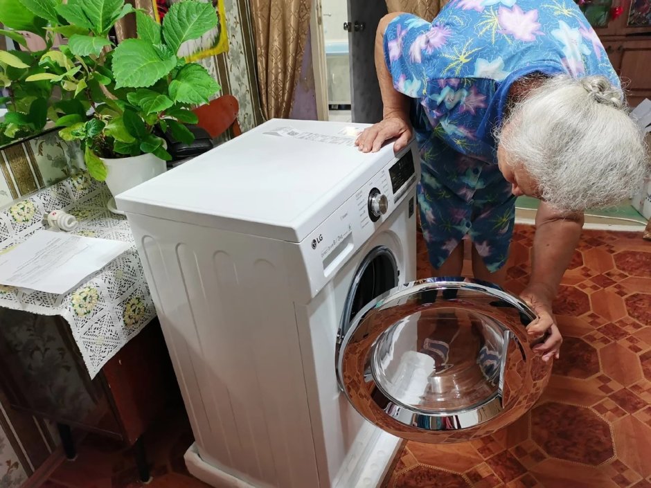 Стиральная машина для бабушки