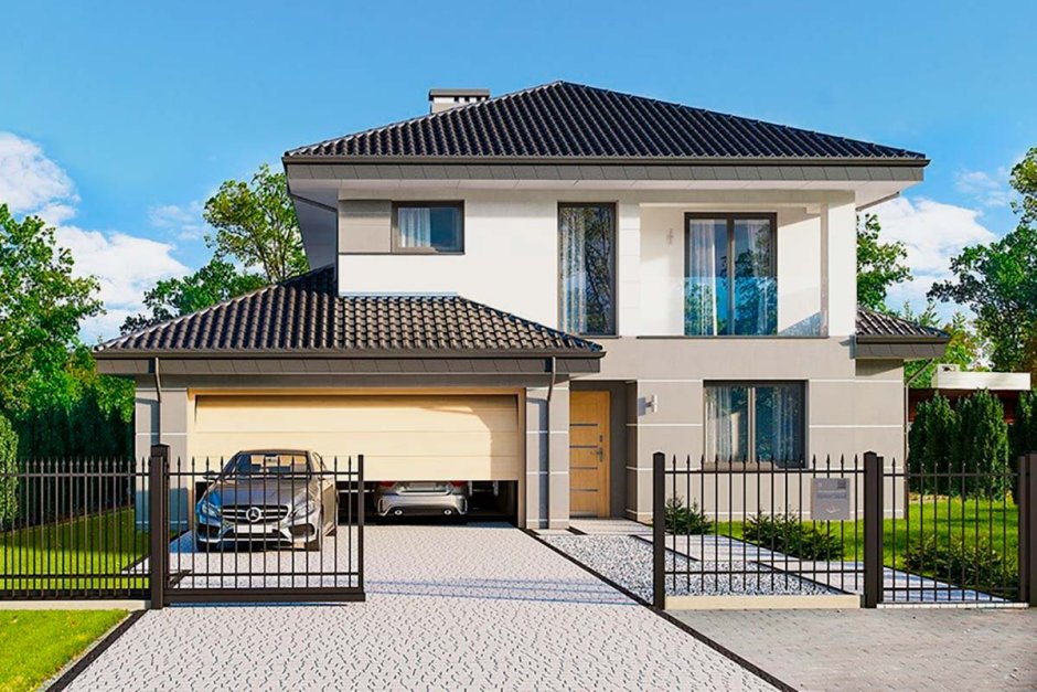 Гараж в частном доме