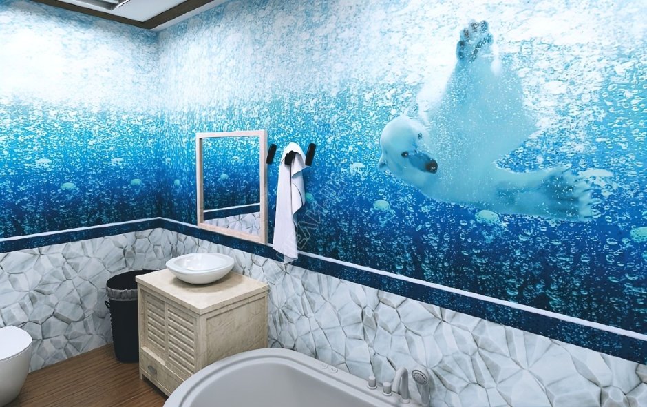Панель ПВХ Panda Атлантика, 2,7х0,25