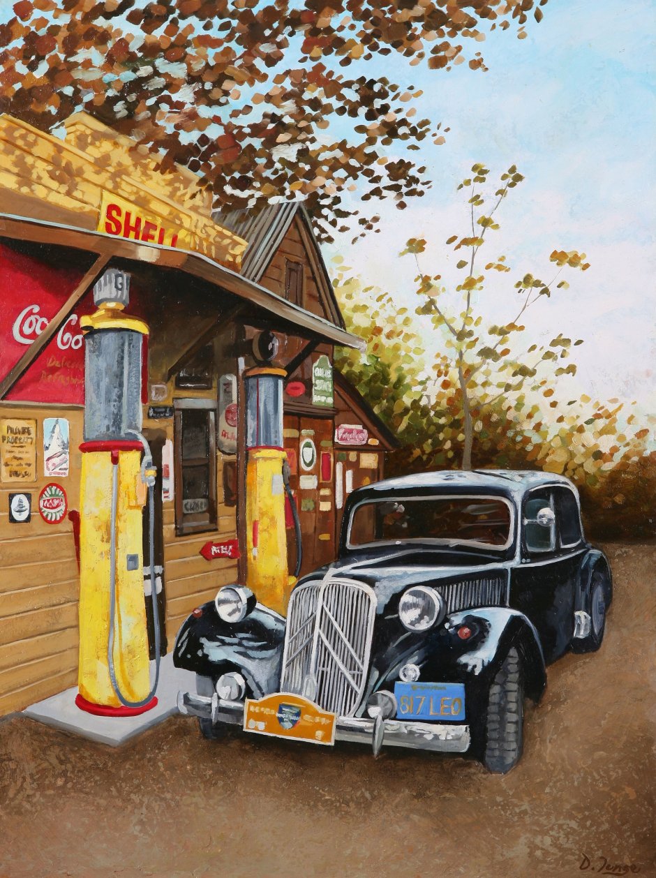 Ретро Gas Stations