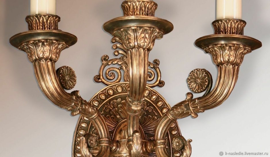 Фиона Готика - бронза бра