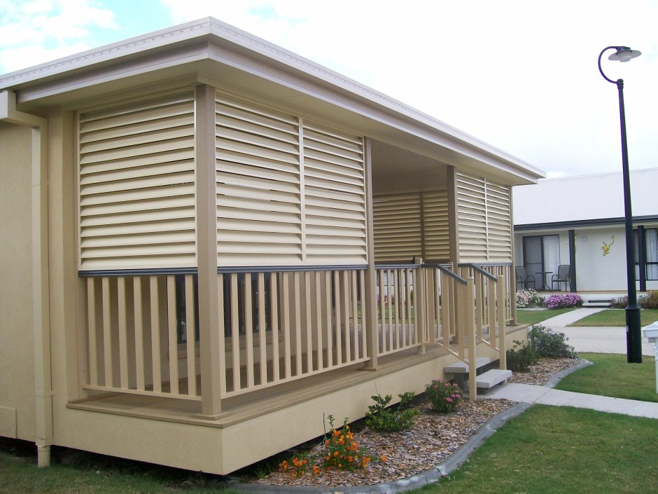 Жалюзи для открытой веранды