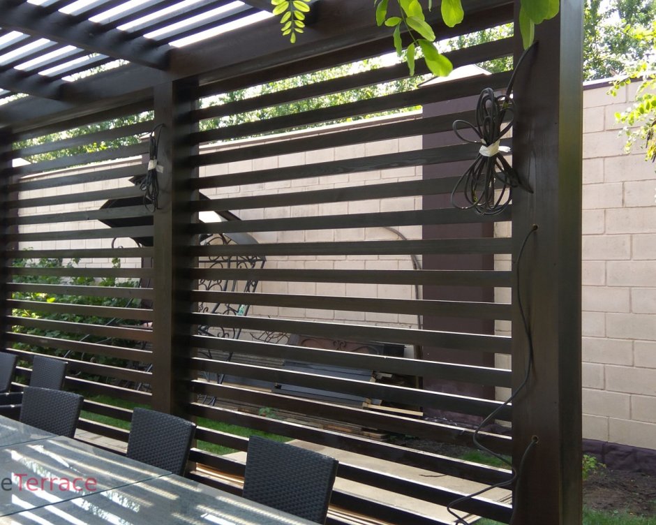 Жалюзи для беседки