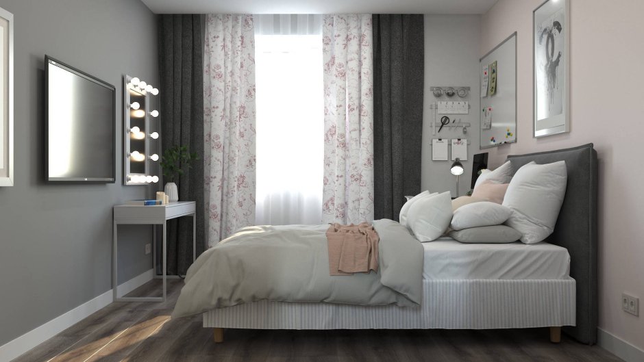 Обои в комнату серые однотонные