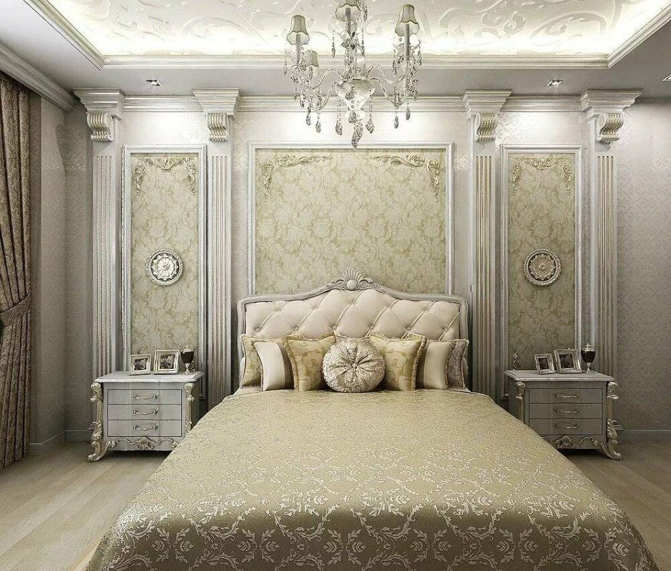 Спальная в классическом стиле