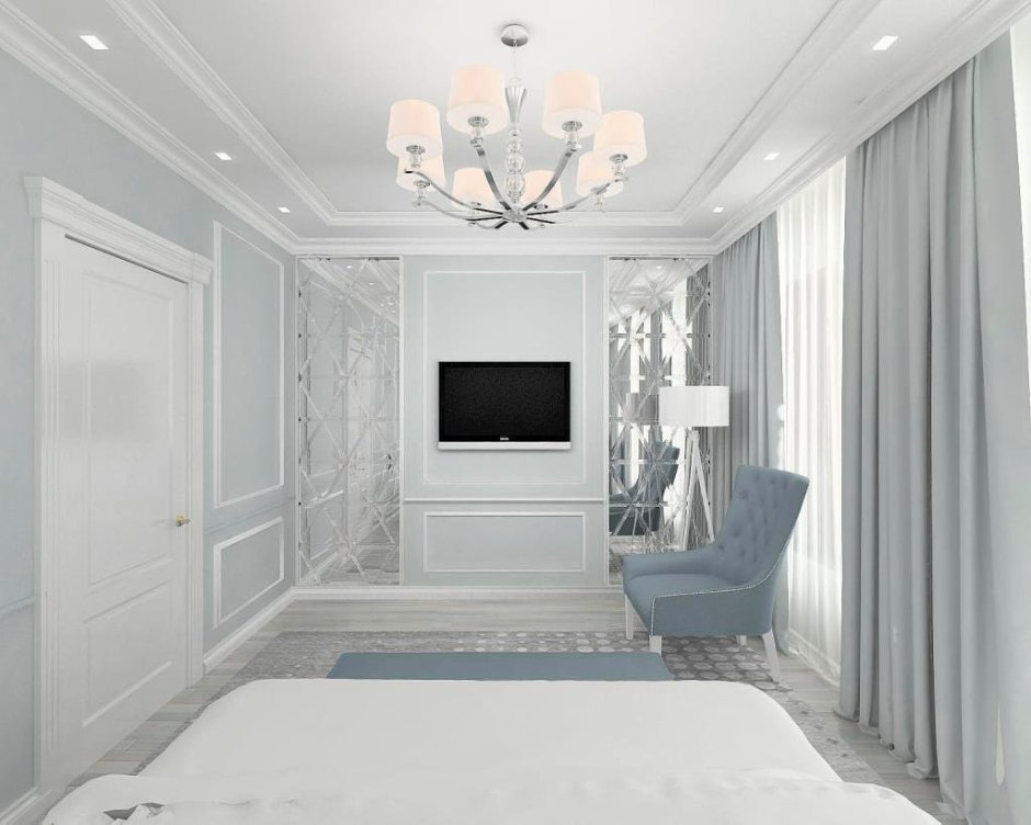 Спальня гостиная Неоклассика
