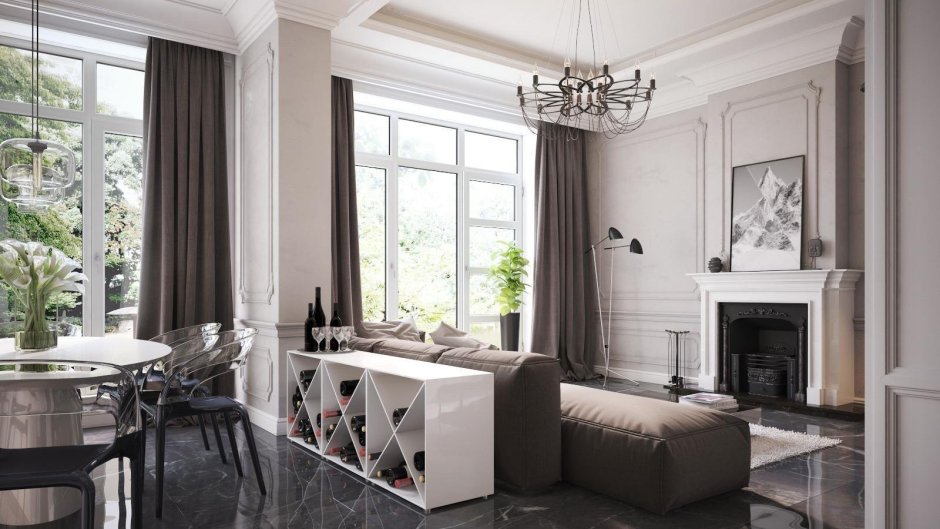 Цвет тауп в интерьере