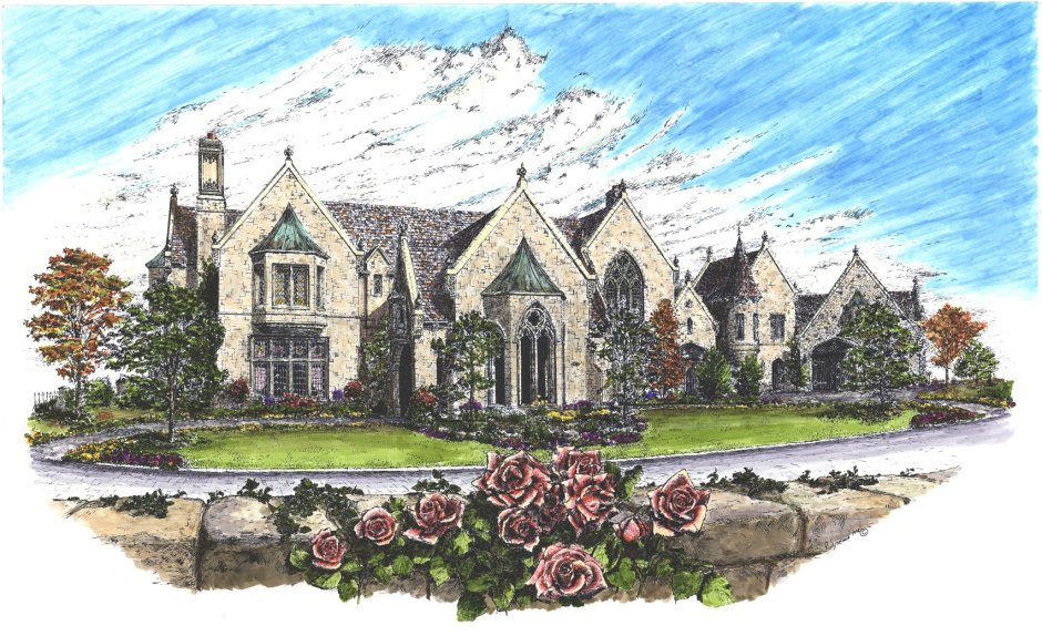 Викторианский стиль рисования