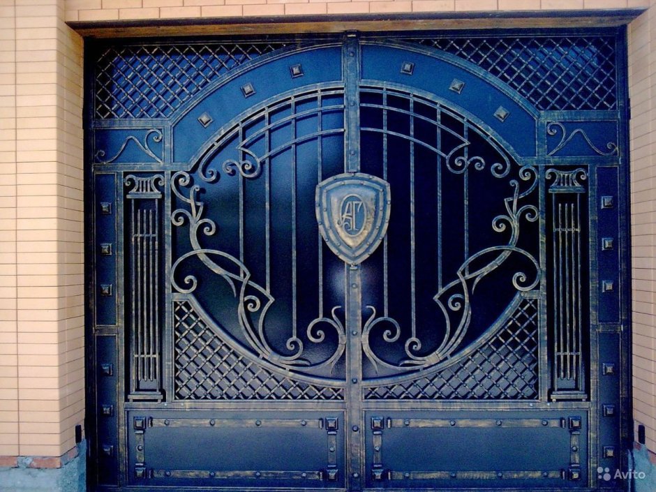 Кованые ворота Данилевский