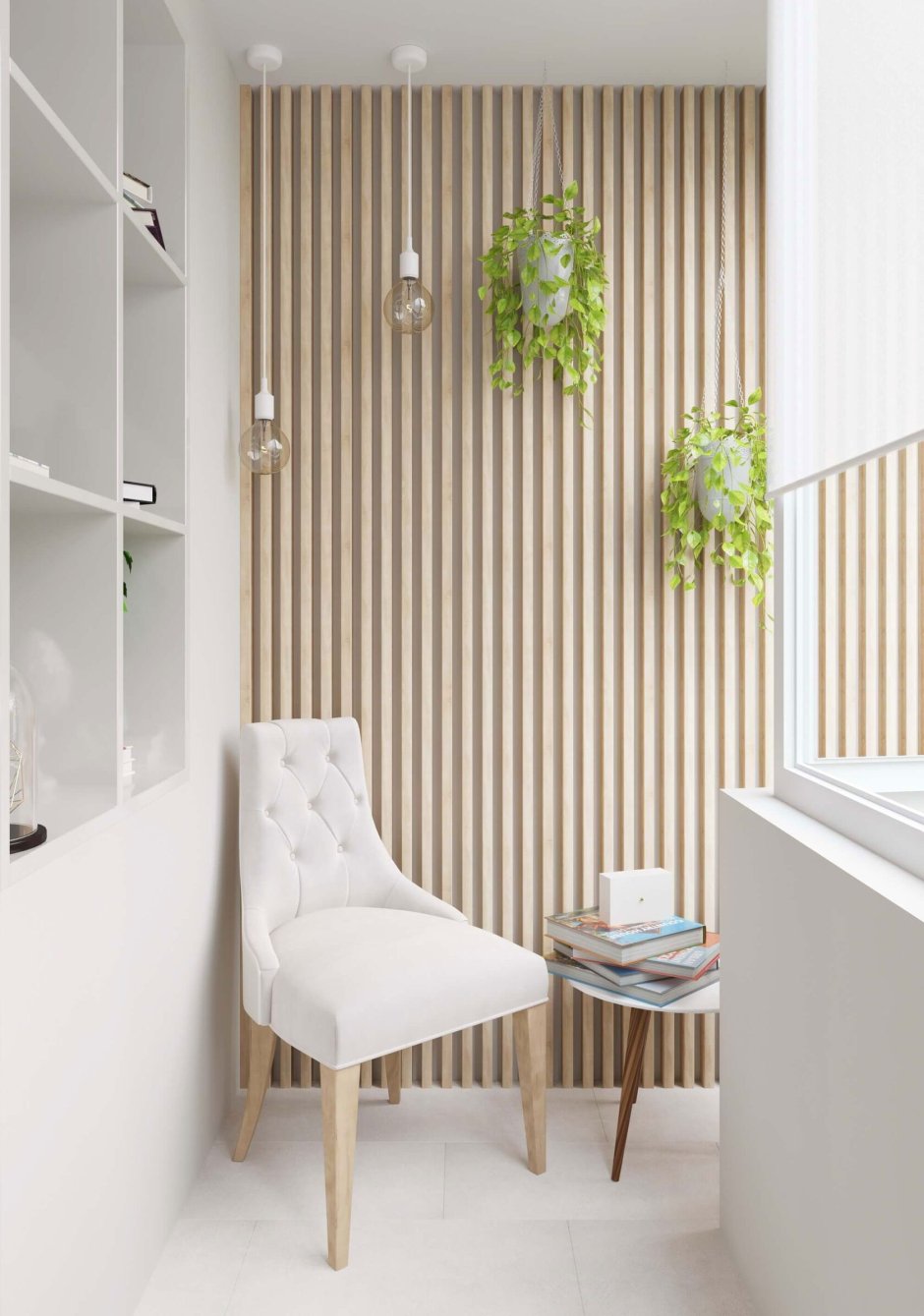 Рейки деревянные для декора