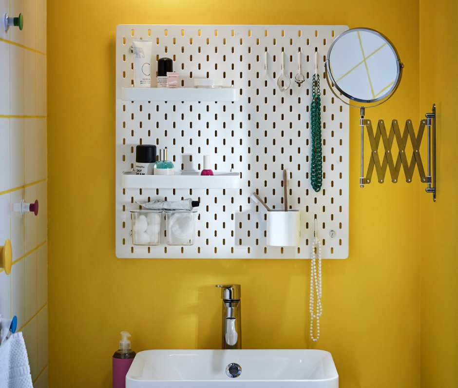 СКОДИС полка в ванной