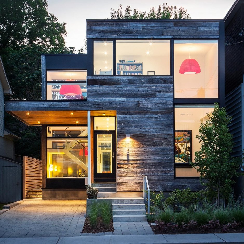 Оригинальные фасады домов