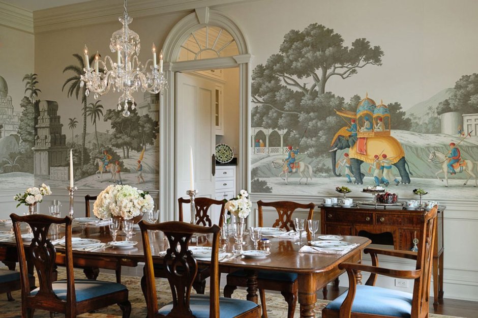 Фрески в современном интерьере Affresco