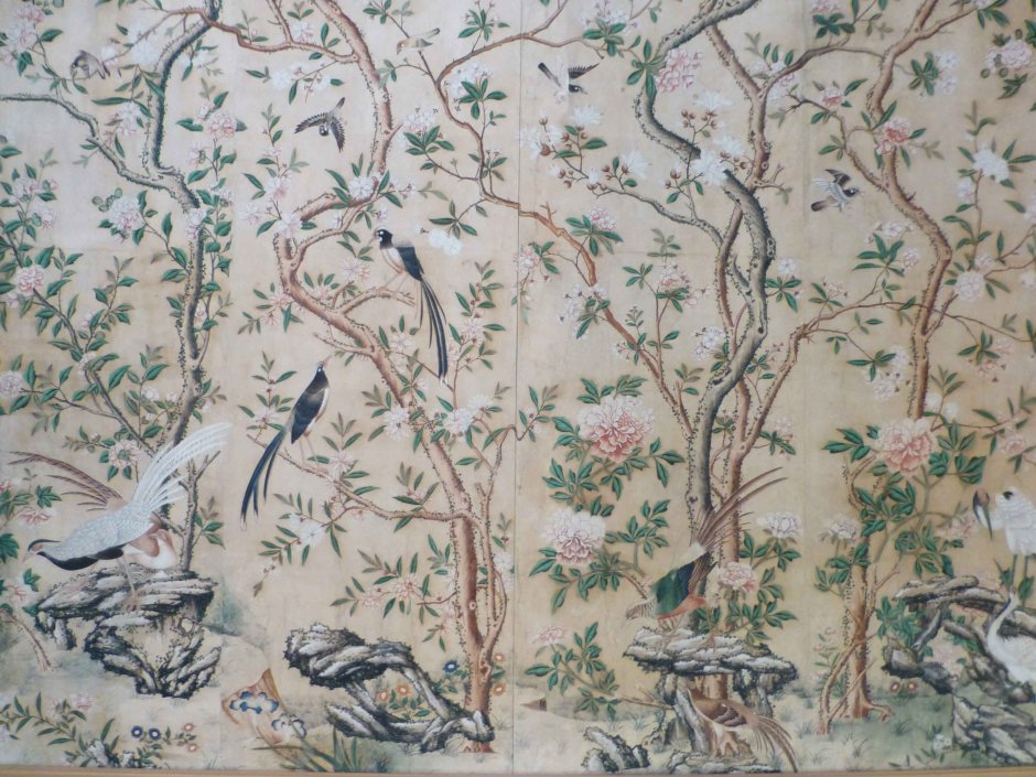 Chinoiserie Шинуазри паттерн