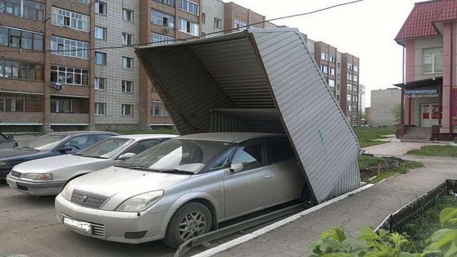Гараж Ракушка