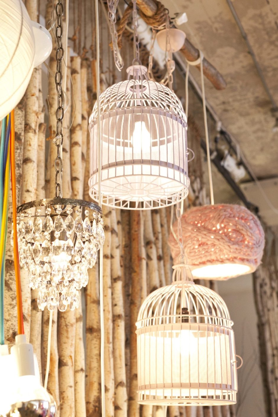 Люстра Птичья клетка