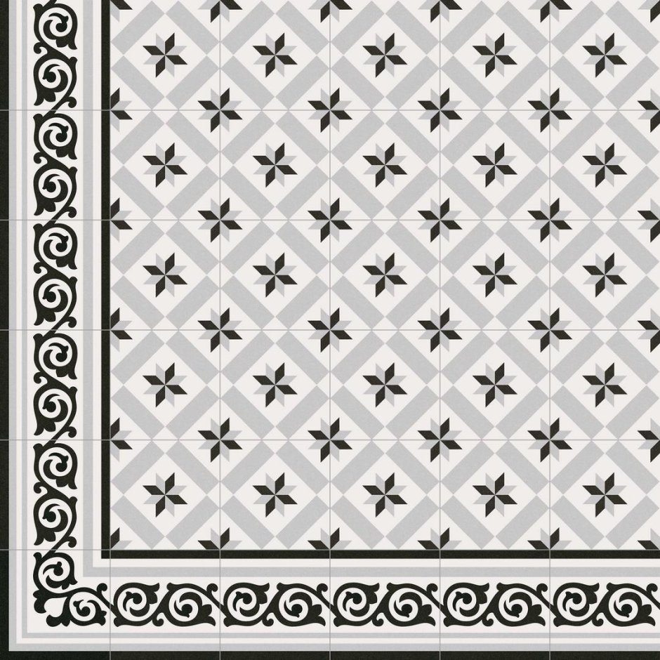 Декор Vives 1900 Calvet Gris 20x20