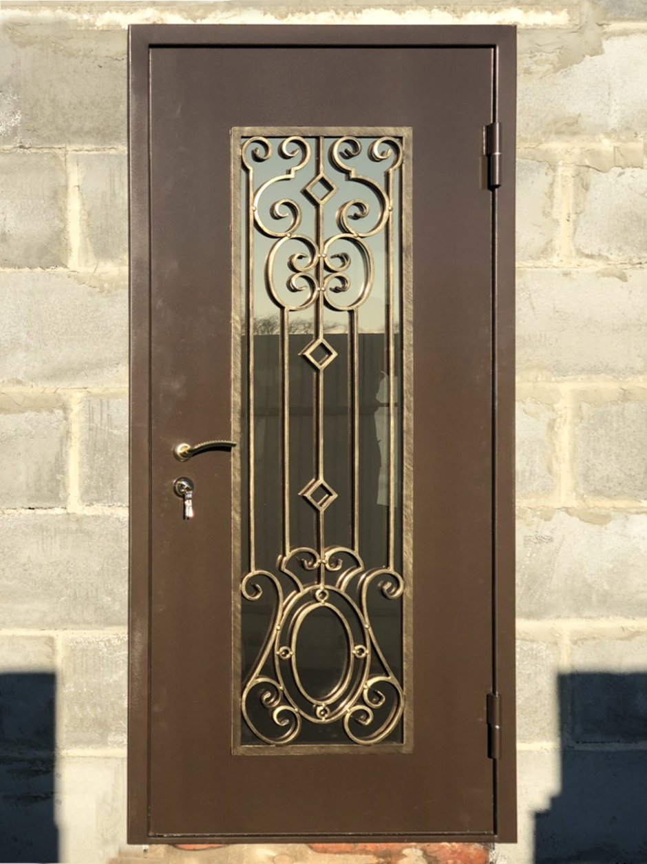 Входная дверь Интерма-3 со стеклопакетом