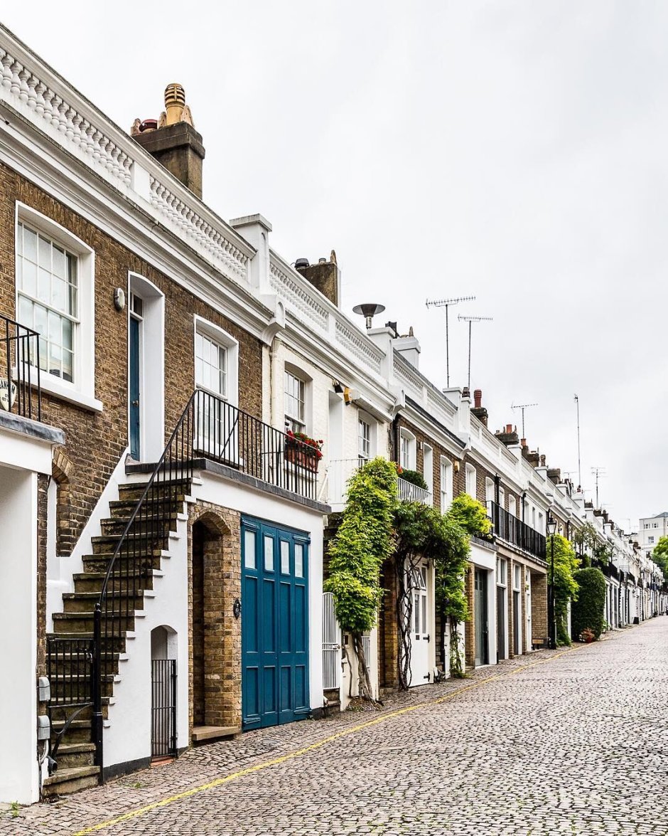 Англия Брайтон улочки