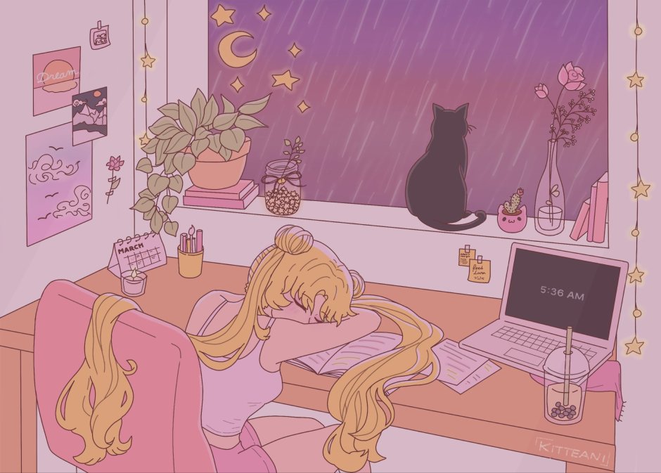 Sailor Moon aesthetic обои