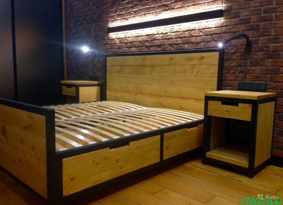 Кровать лофт 2 на 2