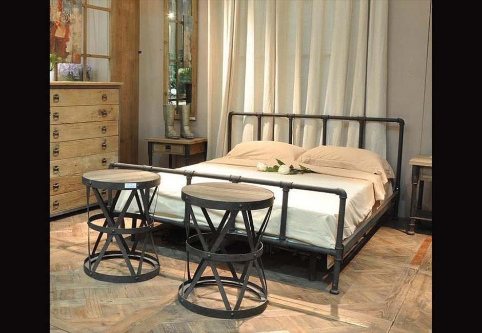 Металлическая мебель Индастриал лофт