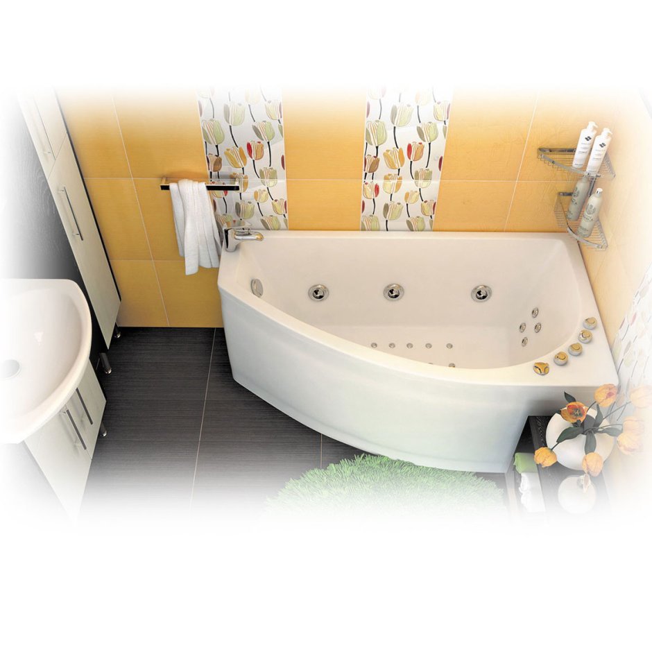 Ванна акриловая Белла правая 1400х750 Triton