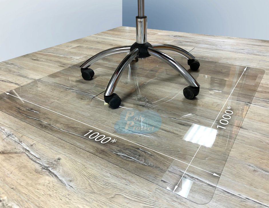 Защитный коврик на стол прозрачный
