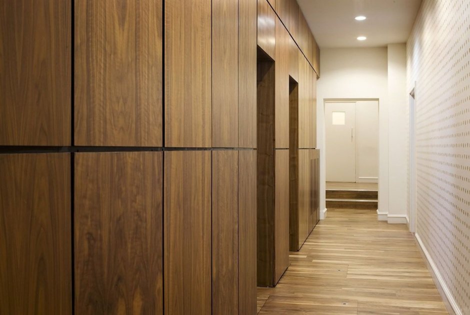 Шпонированные панели Wallhof Wood "тик"
