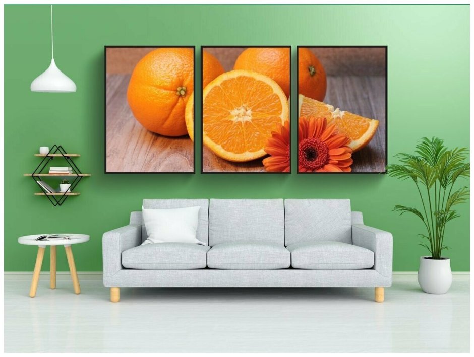 Постер апельсин