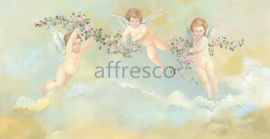 Фрески с изображением ангелов