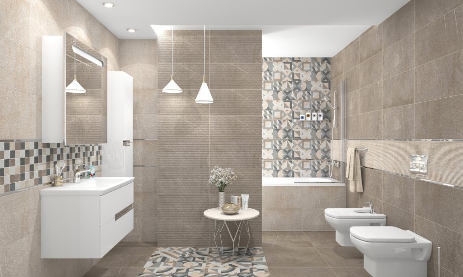 Керамогранит Vitra Napoli бежевый r10 7рек 60х60