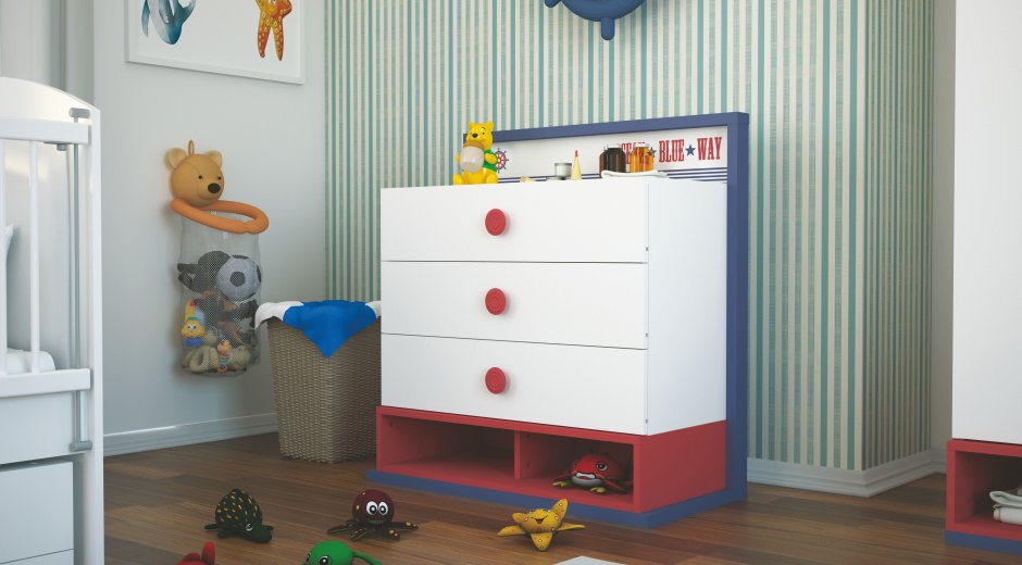 Бельевой комод newjoy Nautica NT-1200