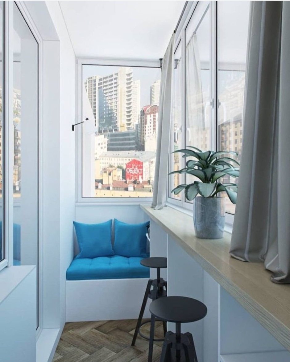 Узкая лоджия