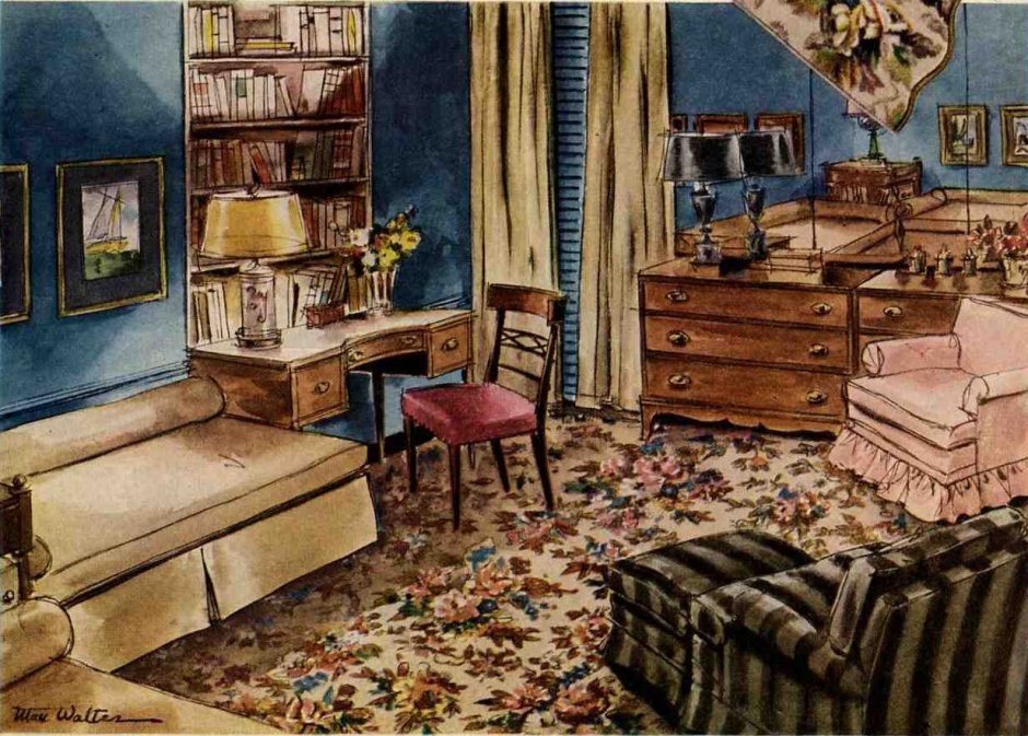 Интерьер 1940