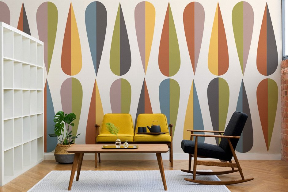 Mid Century Modern стены