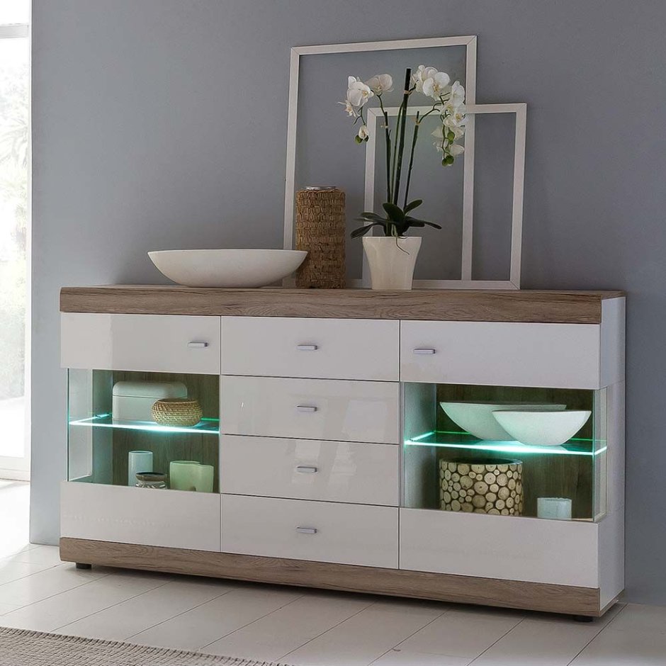 Комоды в гостиную в современном стиле