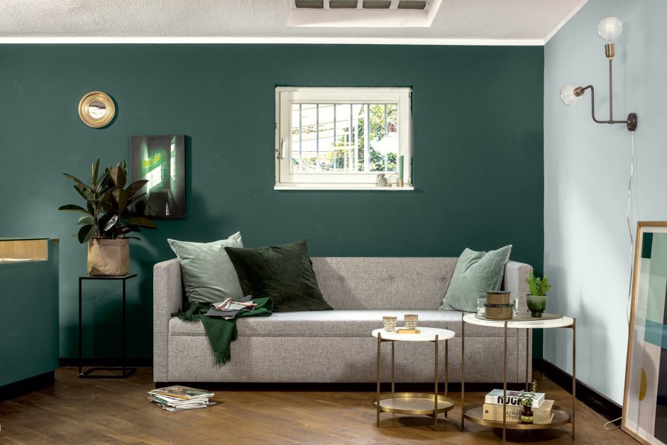 Dulux зеленые оттенки