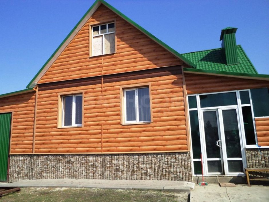 Металлосайдинг кедр