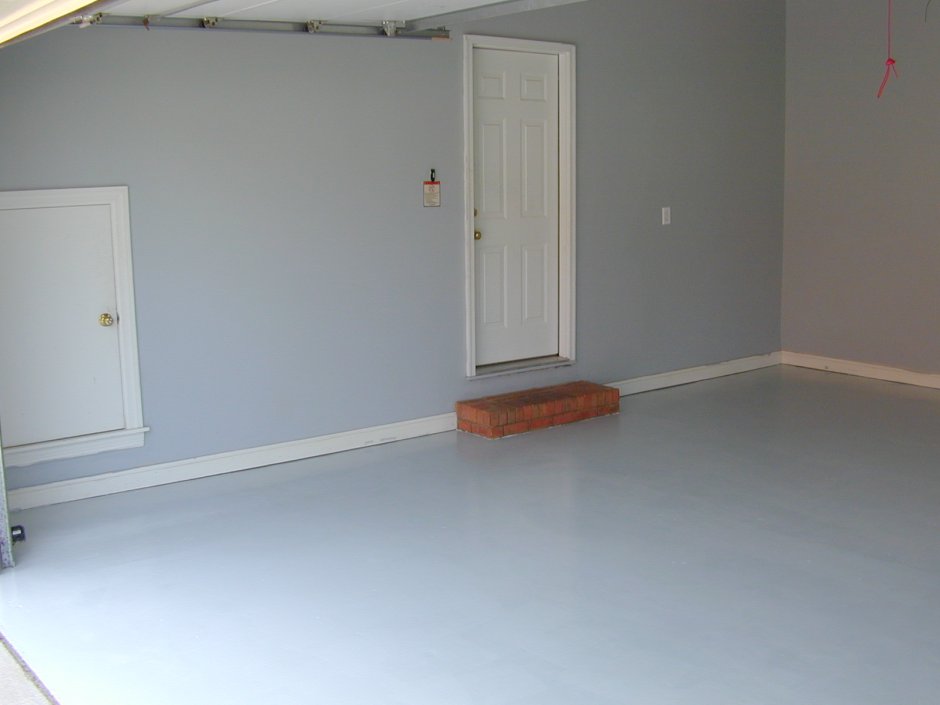 Цвет стен в гараже